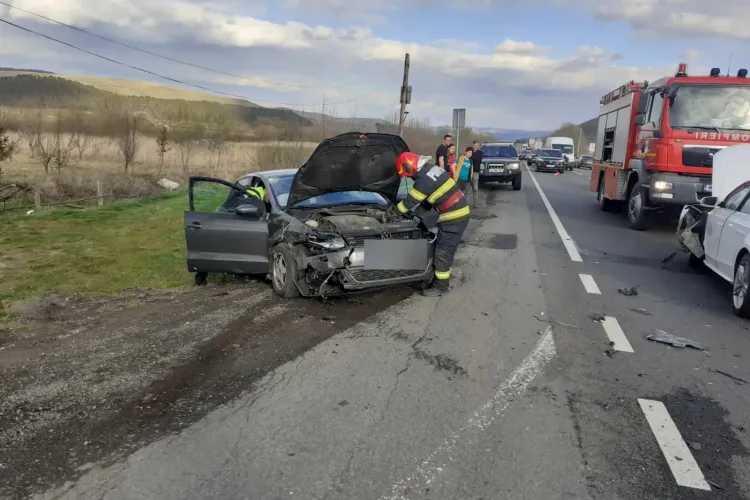 Accident grav la Ieșire din Gilau spre Capusu Mare - FOTO