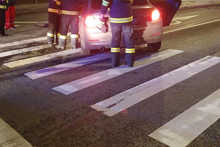 Accident pe strada Observatorului, din Zorilor. Șoferul era dezorientat - FOTO