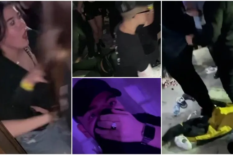 VIDEO - Panică într-un club. În jur de 300 de tineri s-au călcat în picioare pentru a-şi salva viaţa. „A fost ca la Colectiv, era să murim”