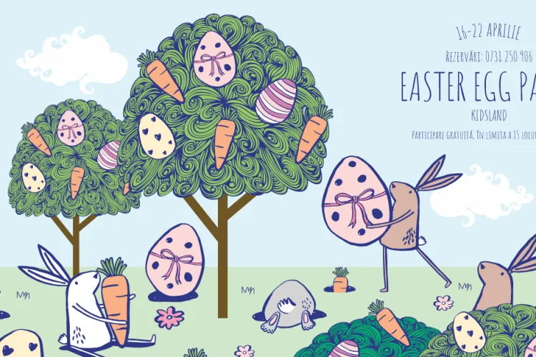 Ateliere de Easter Egg Paint pentru copii, la Iulius Mall Cluj. Vezi cum poți să îți înscrii copilul la cel mai vesel și colorat atelier din Cluj