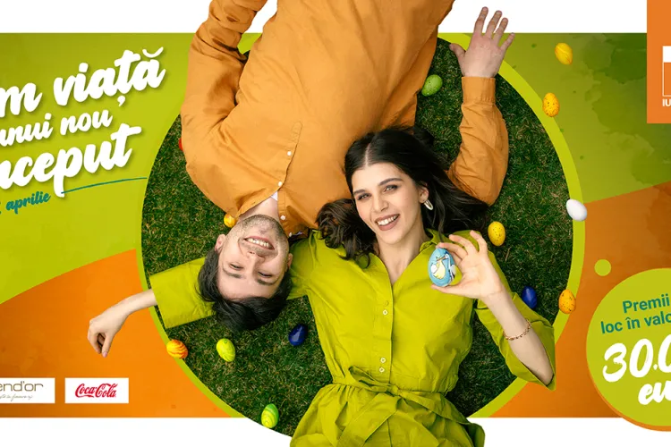 Dăm viață unui nou început! La Iulius Mall Cluj pregătirile de Paște se transformă în motive de shopping și răsfăț și îți aduc premii de 30.000 de euro