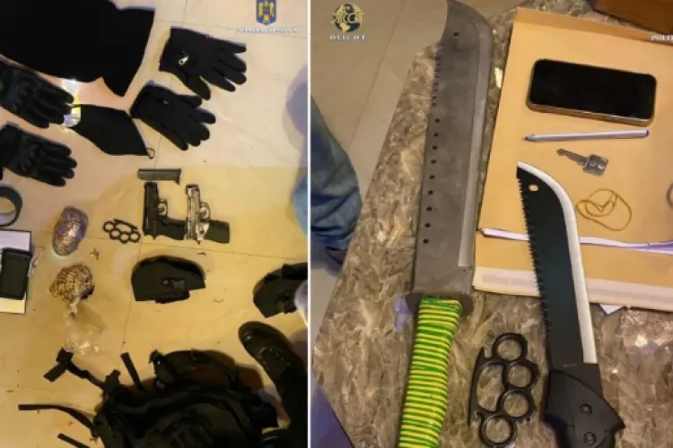 Operaţiune de amploare în vestul ţării. Percheziții demne de filmele cu Pablo Escobar. Descinderi la traficanţii de arme, droguri și bani falși