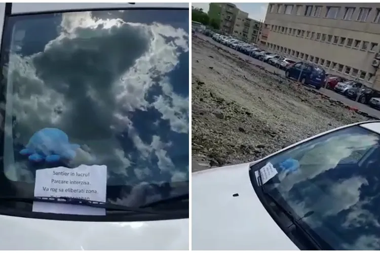 ”Clujene hai și mută-ți cotețul de 2000 de euro, că nu se poate lucra la parcarea de la Sala Sporturilor!” - VIDEO