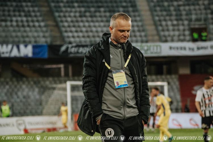Erik Lincar, după eșecul cu Unirea Slobozia de pe Cluj Arena: „Acesta este fotbalul, e dur, câteodată e nedrept. A fost ziua noastră neagră”