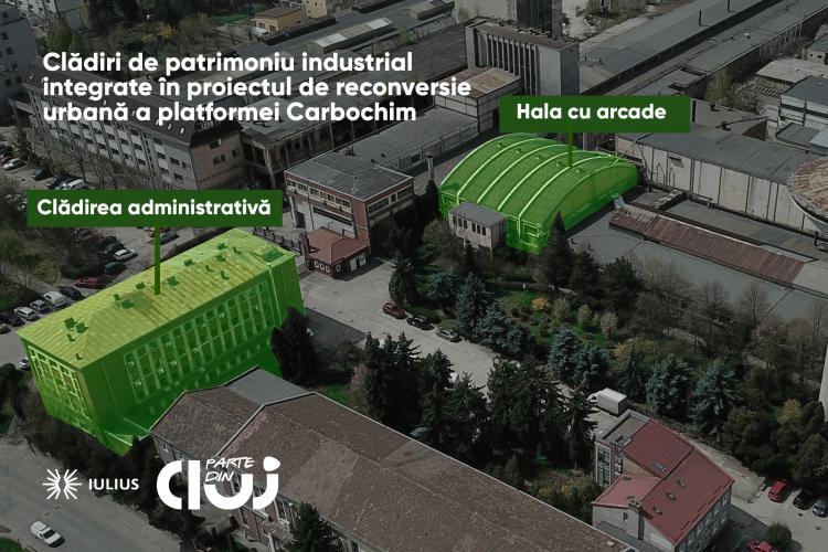 Mega proiect pe locul fabricii Carbochim din Cluj-Napoca. Hala Carbochim va fi transformată într-un centru cultural dedicat artelor spectacolului