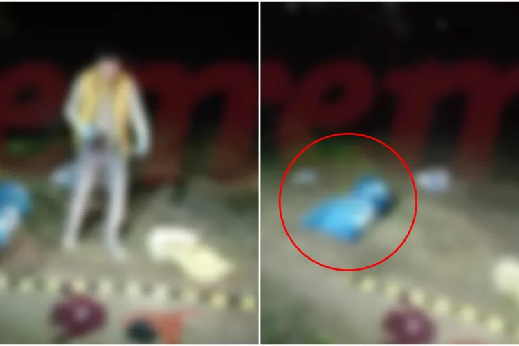 Un copil de doar un an a fost găsit înecat într-un pârâu, deşi mama ştia că doarme în camera alăturată. Polițiștii nu își explică incidentul 