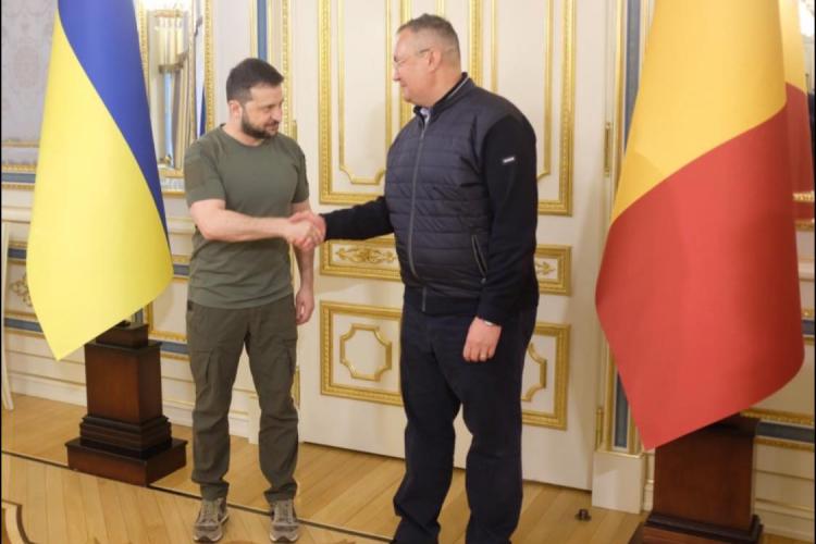 Premierul Nicolae Ciucă: ”România este interesată să contribuie la reconstrucția completă a Ucrainei”   