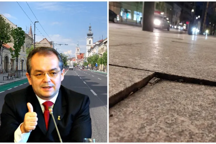 Boc spune că la Cluj nu se ia spagă, ci se cere performanță! Pentru lucrarea de pe 21 Decembrie nu s-a cerut niciun pahar cu apă