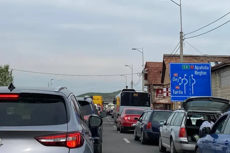 Bară la bară spre Jucu. Trafic de coșmar din cauza Agraria. Urmează Electric Castle - FOTO