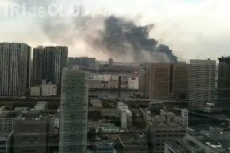 Vezi cum s-a format tsunami in Japonia - VIDEO IMAGINI spectaculoase din elicopter