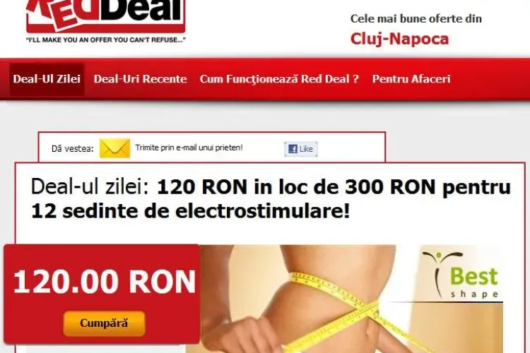 12 sedinte de electrostimulare cu 120 de lei in loc de 300 de lei (P)