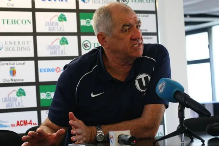 Antrenorul lui FC Vaslui, Viorel Hizo: "Universitatea Cluj este o echipa de primele sase locuri"