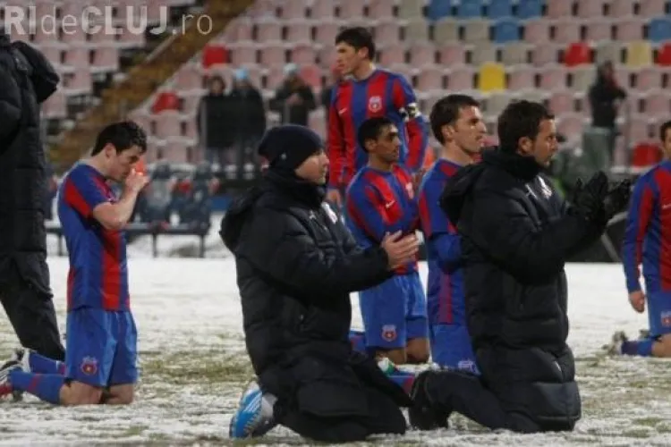 Stelistii au ingenunchiat in fata galeriei dupa ce au incasat 3 goluri de la FC Brasov! - FOTO
