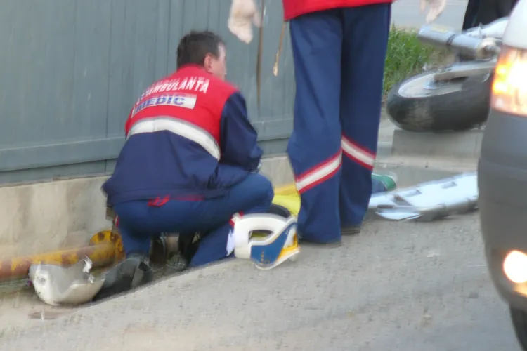 Elev de 10 ani, lovit in plin de o masina la intersectia Avram Iancu si Calea Turzii!