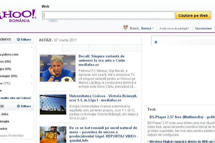 Yahoo.ro a fost lansat oficial! Vezi detalii