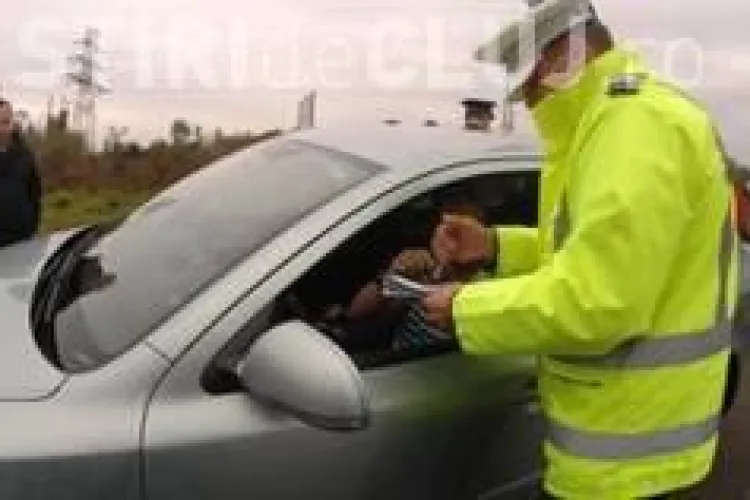 167 de vitezomani au fost amendati de politistii din Cluj intr-o actiune care a durat sase ore!