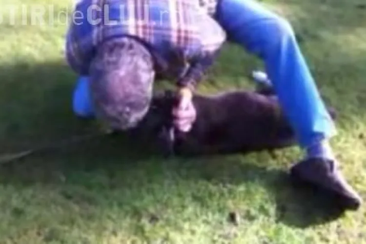 Vezi cum a salvat un caine cu respiratie gura la gura! - VIDEO