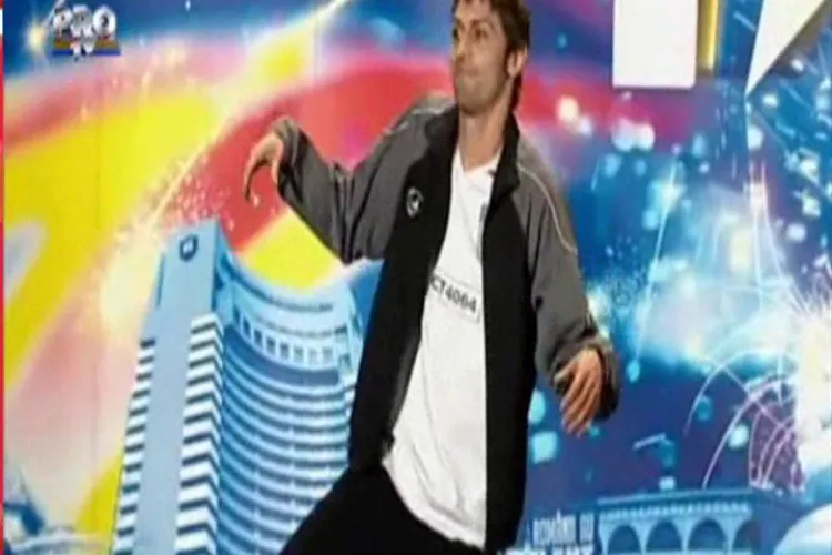 Valentin Paun a facut breakdance la "Romanii au talent"! - VIDEO