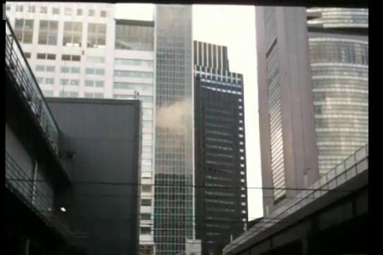 Vezi cum s-au miscat zgarie-norii din Tokyo in timpul seismului! - VIDEO