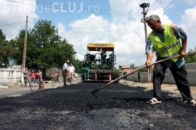 Drumurile si trotuarele din comuna Gilau vor fi asfaltate!