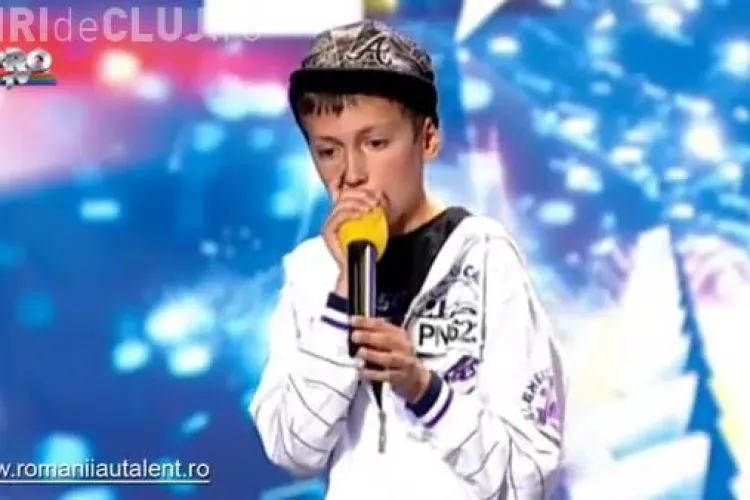 Cosmin Agache a facut beatbox -ing la "Romanii au talent" si a ridicat sala in picioare! - VIDEO