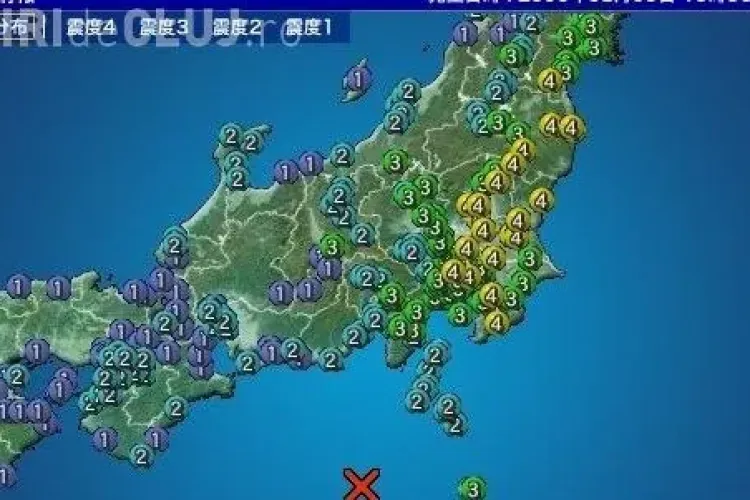 Japonia s-a deplasat cu 2,4 metri dupa cutremurul de 8,9 grade