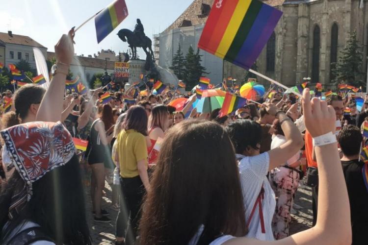 Marșul Cluj Pride 2022 va avea loc în centrul Clujului. Organizatorii îi așteaptă pe participanți în data de 11 iunie în Piața Unirii 