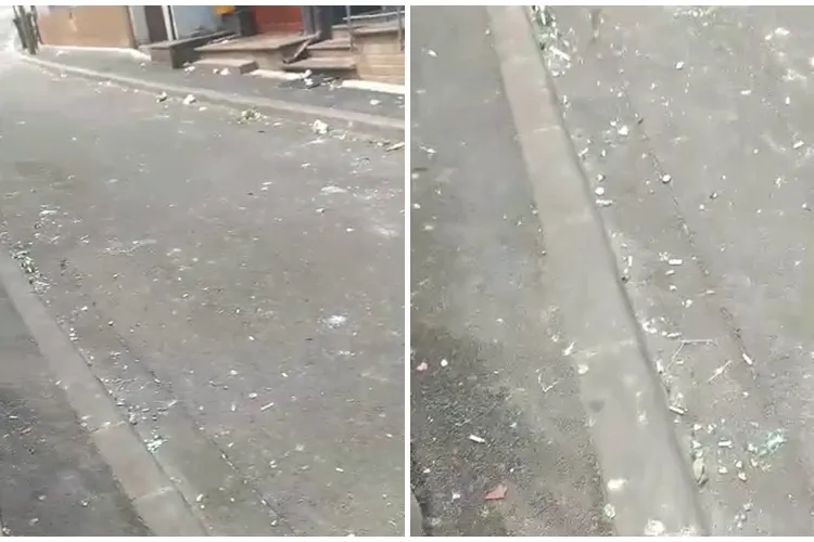 Mizerie de nedescris lăsată pe Piezișă de suporterii U Cluj și Dinamo - VIDEO