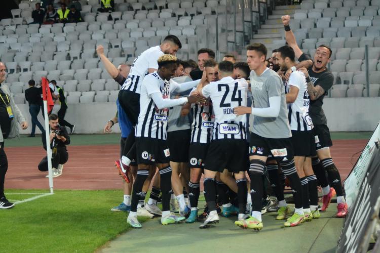 U Cluj - Dinamo 2 - 0. Superb gol - VIDEO