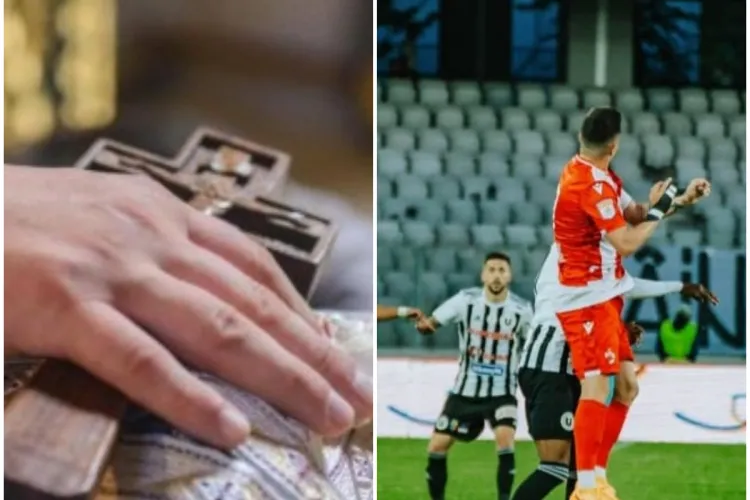 Dinamo apelează la susținerea divină înaintea meciului cu „U” Cluj. Un preot a fost chemat la inițiativa celor din echipă