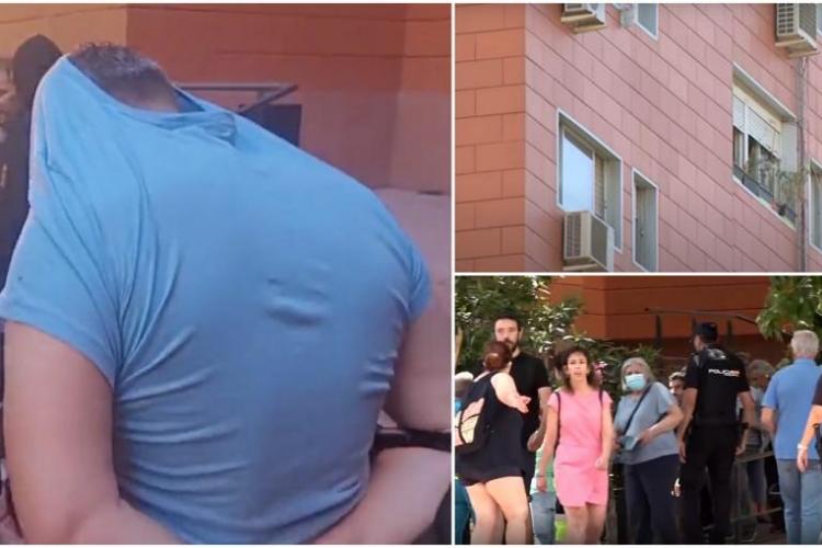 VIDEO - Un român a terorizat un întreg oraș din Spania. Și-a sechestrat fetițele, a amenințat că le ucide și că aruncă blocul în aer 