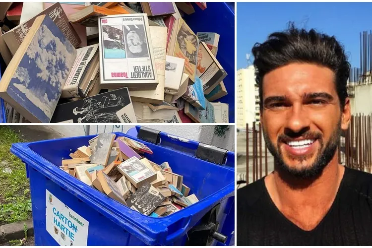 În Clujul universitar, cărțile sunt aruncate la gunoi: Lumea e motivată de Dorian Popa și TikTok, de ce mai avem nevoie de cărți?! - FOTO