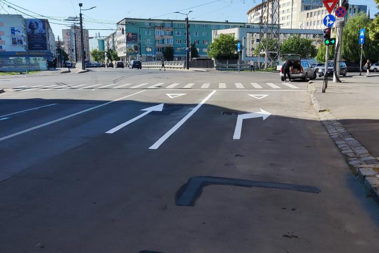 Noi reguli de circulație în intersecția strada Decebal - strada Dacia - strada Traian - Pod Traian   