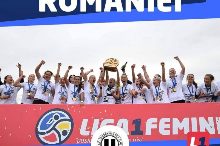Olimpia Cluj a câștigat al 11 -lea titlu de campioană de României   