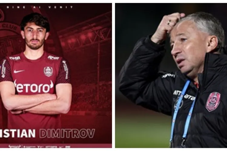 Încă un jucător „eliminat” din echipa CFR Cluj de către Dan Petrescu. Fundașul „nu l-a impresionat” pe antrenor