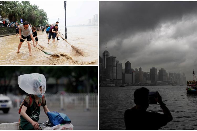 FOTO - China îşi numără morţii, după ce ploile torenţiale s-au abătut asupra ţării cu forţa unui potop: „E sfârșitul lumii, cel puțin pentru noi este!”