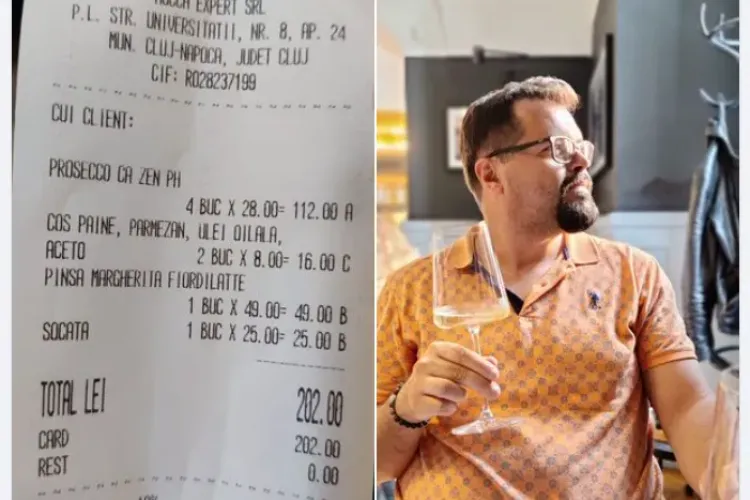 Da Pino, criticat aspru de un client: Arome ca în Italia, dar românism de 2 lei - FOTO