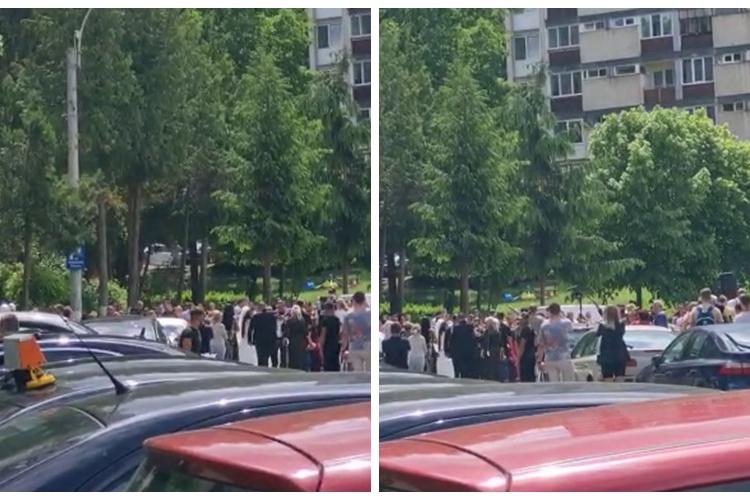 Nuntă monstru pe strada Parâng, din Mănăștur! Răsună tot cartierul, dar nimeni nu are curaj să comenteze - VIDEO