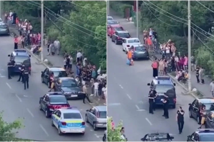 Șoferiță de 25 de ani,  la un pas să fie linșată după ce a lovit cu maşina un copil, care traversa strada fără să se asigure