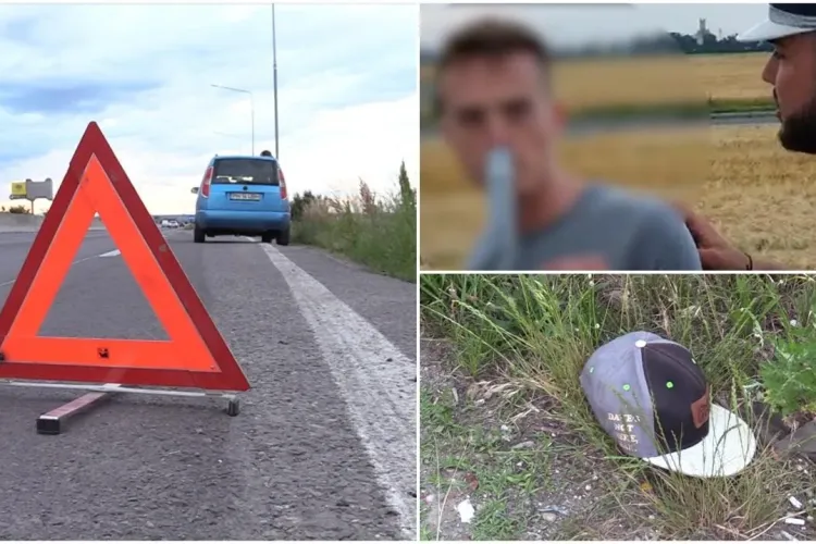 Un tânăr drogat a sărit dintr-o mașină aflată în mers. A deschis portiera și s-a aruncat pe șosea. „E extraterestru!”