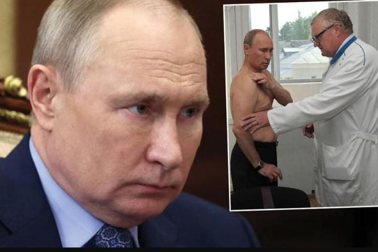 Un agent FSB susține că Putin mai are trei ani de trăit. Dictatorul a început să-și piardă vederea