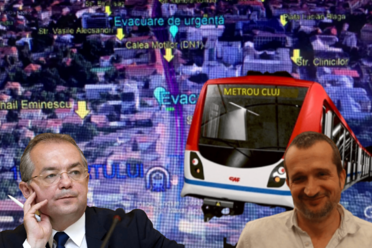 Bomba ANULUI la Cluj! Boc nu mai vrea Metrou la Cluj? Edilul s-a întrebat: ”Cine a prioritizat metroul să rămână în PNRR?” 