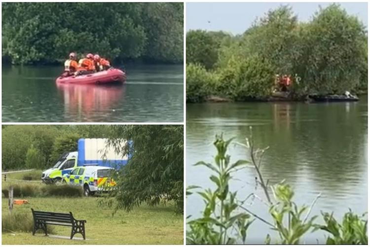 Înghițit de ape, sub privirile tinerilor îngroziți. Un bărbat plutea pe saltea, când a dispărut fără urmă în lac