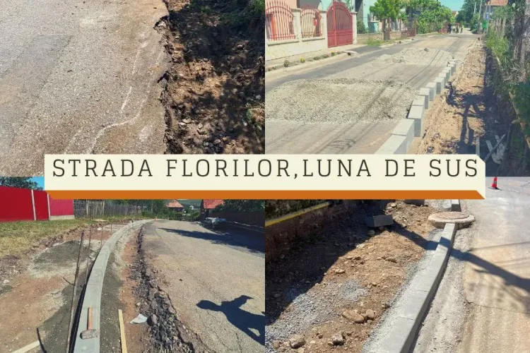 Lucrări de asfaltare în Florești! Se lucrează pe Valea Gârbăului, la Metro și pe Răzoare