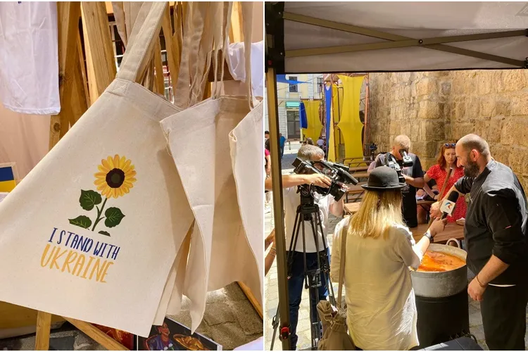 TIFF 2022: Street food cu mâncare tradiţională ucraineană, gătită de Chef Adi Hădean