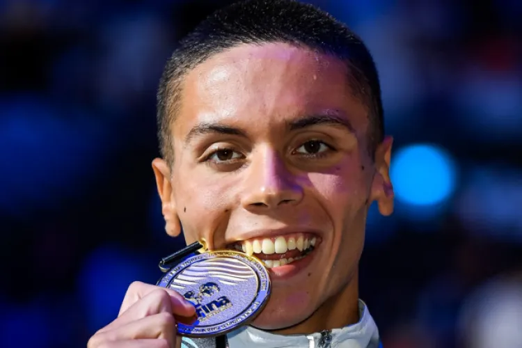 Cum arată o zi din viața lui David Popovici, campion român. Noua stea a înotului mondial are doar 17 ani
