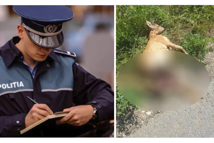 Un clujean a sunat la poliție după ce a găsit un pui de căprioară mort, dar s-a ales cu o amendă