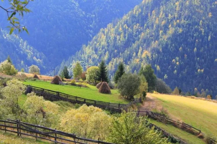 FOTO. Satul care „atinge” cerul se află în Cluj. Localitatea situată la cea mai mare altitudine din România