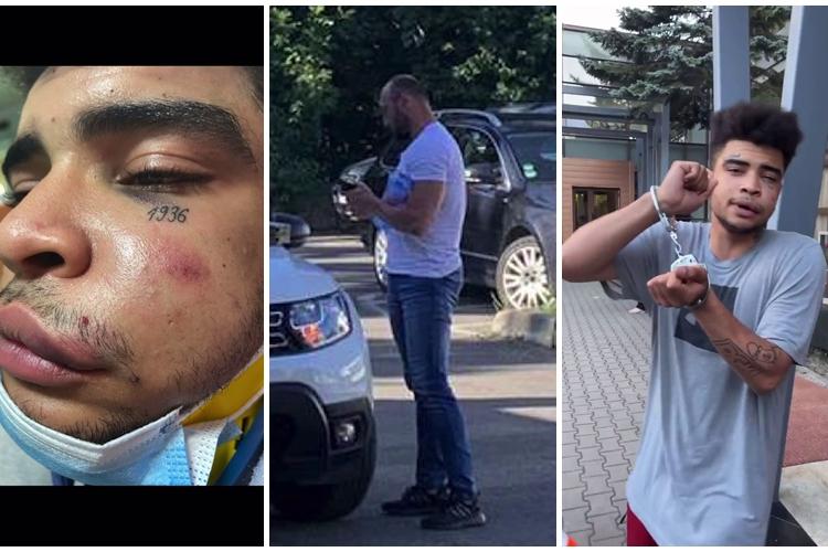 VIDEO - Rapperul MobTrap, bătut în fața secției de poliție din Cluj-Napoca de un polițist, ”seful Secției” - EXCLUSIV