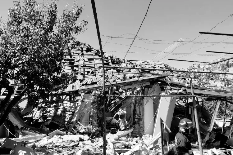 Explozia la locuința din Apahida. Casa a fost spulberată din temelii, în urma unei acumulări de gaze: „N-am văzut în viaţa mea așa ceva”